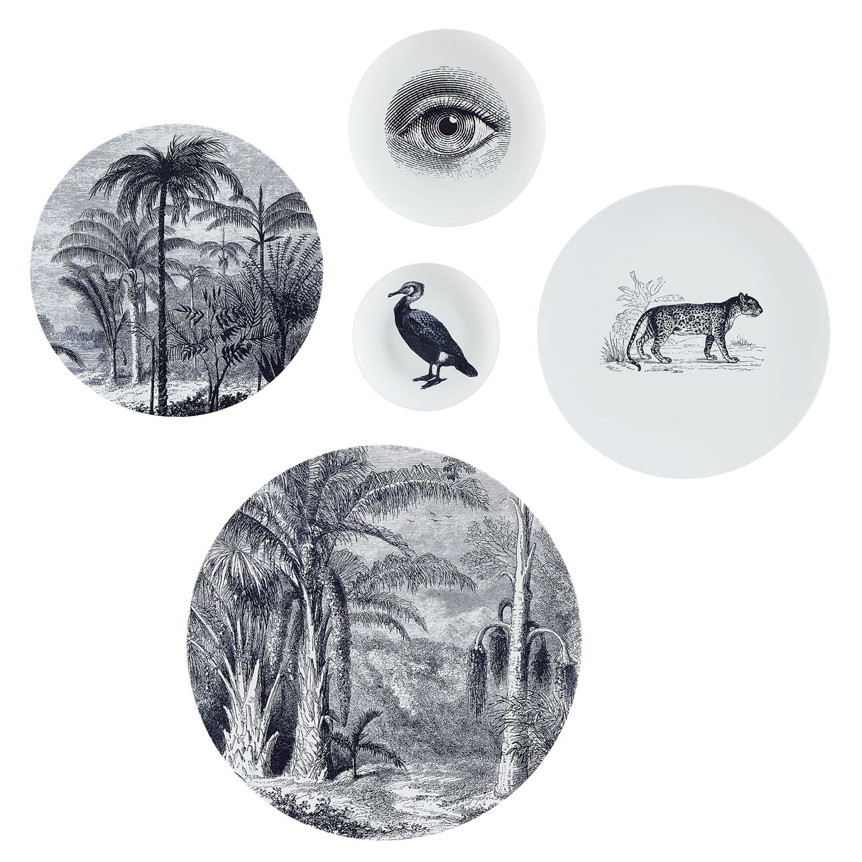 MALIYA 16/12/12/8/6" W x 1.5/1/1/0.75/0.5" H x 16/12/12/8/6" D