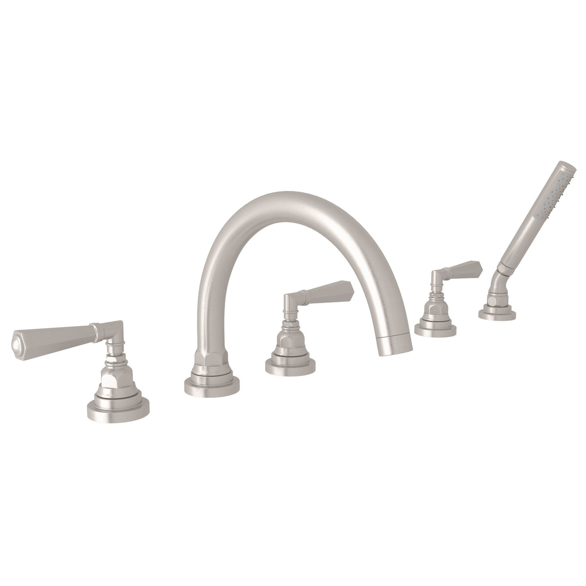 ROHL San Giovanni 5-Hole Deck Mount Tub Filler A2314LM - image 3