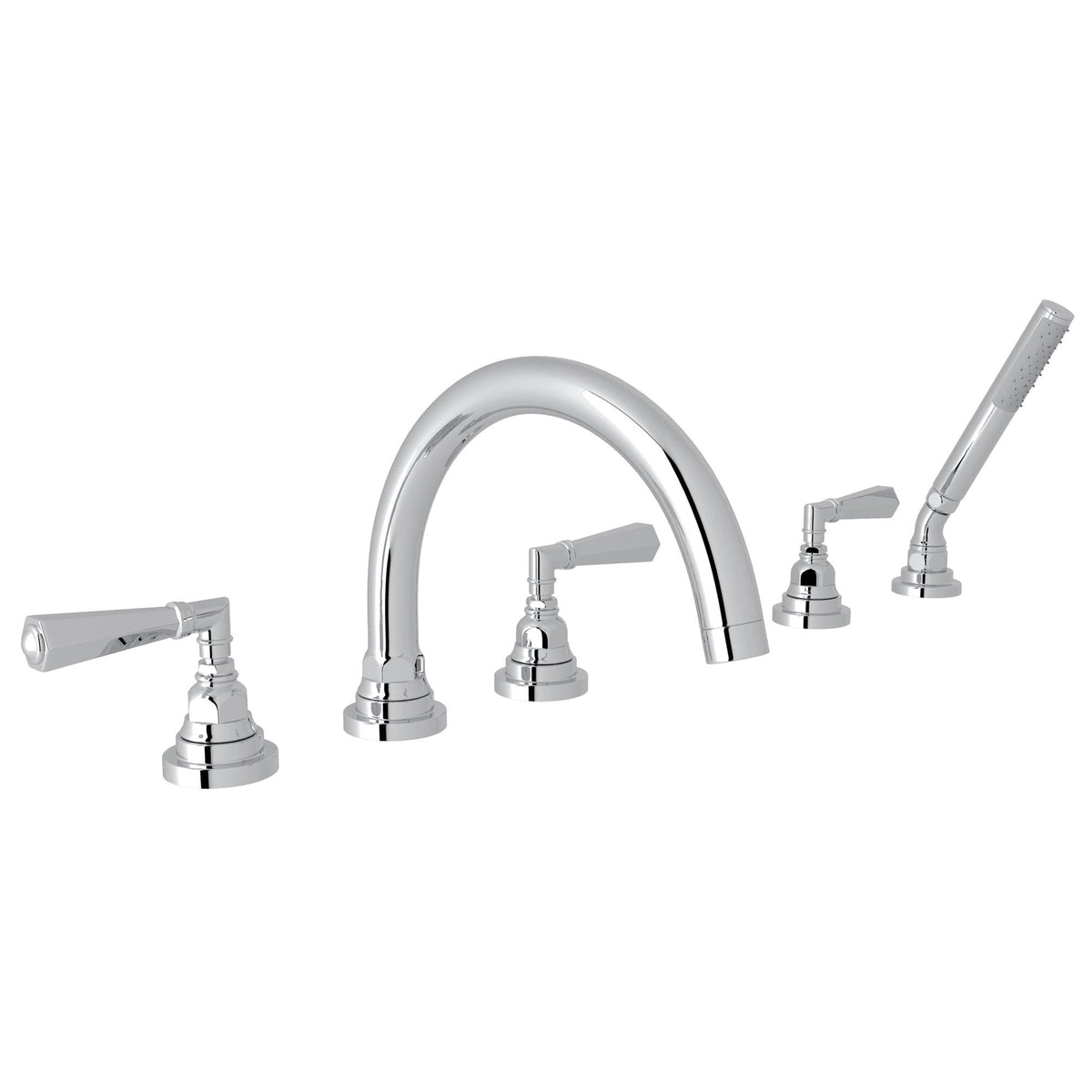 ROHL San Giovanni 5-Hole Deck Mount Tub Filler A2314LM - image 1