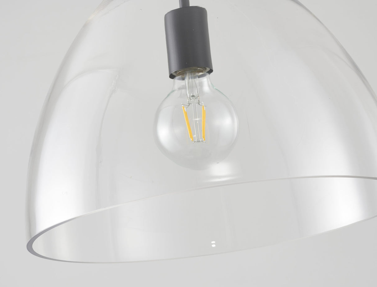 Semi Flush Mount LC02FM14BLK