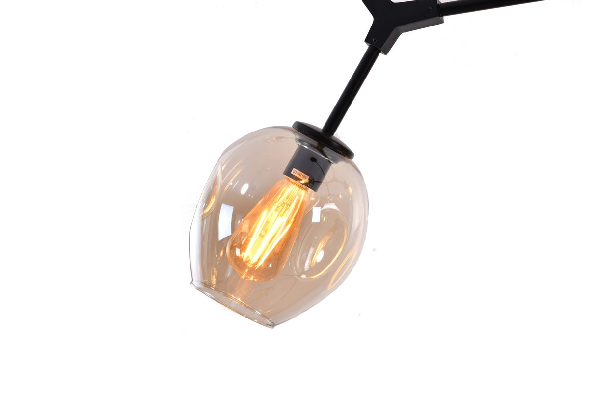 Chandelier MA11XBLK-AMB