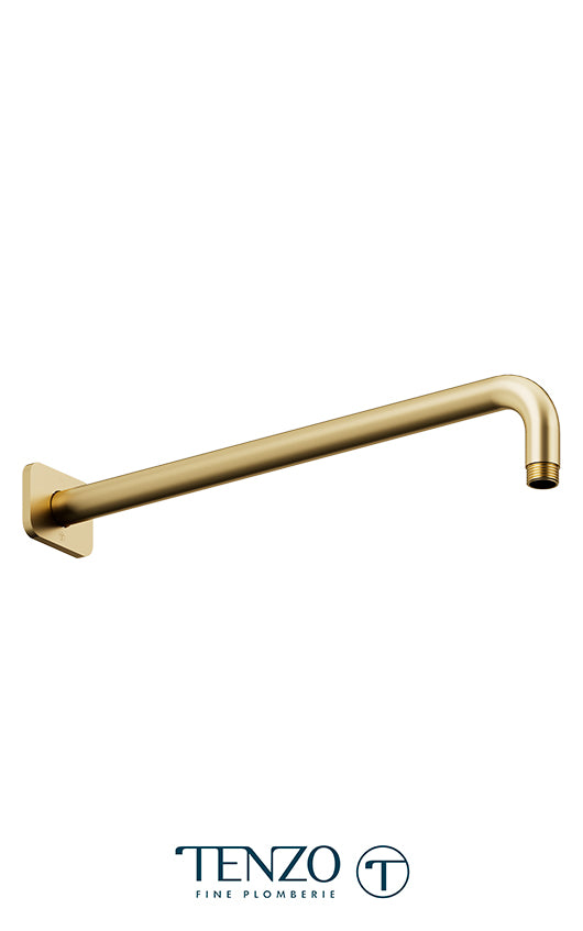 Tenzo Wall Mount Shower Arm 16 in. Solid Brass - image 2