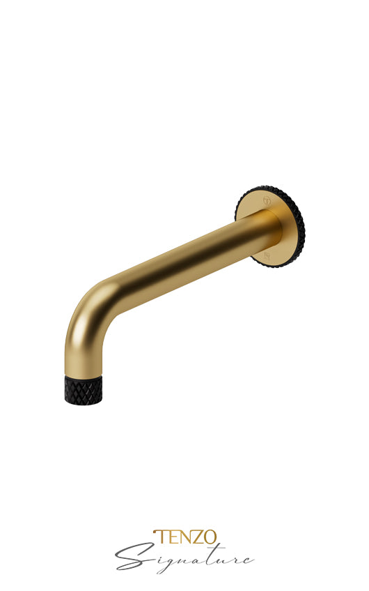 Wall mount spout Bellacio-C brushed gold