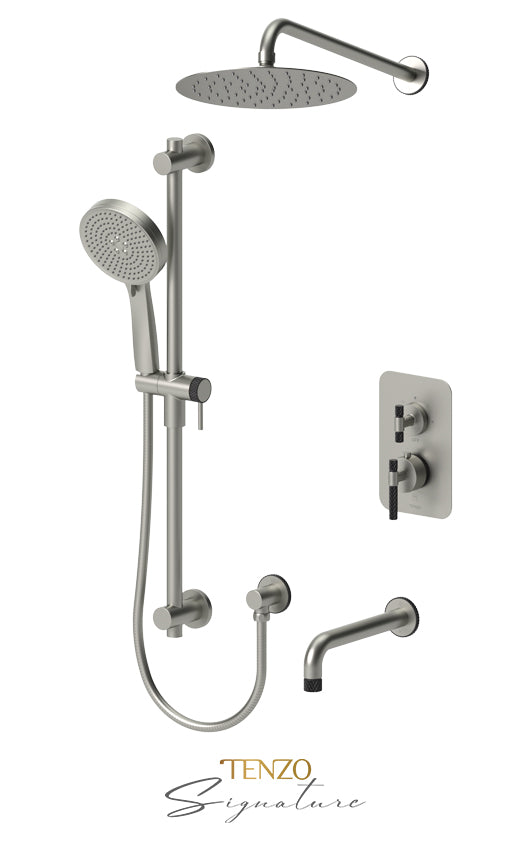 T-Box kit 3 fcts pres bal Bellacio-C brushed gold