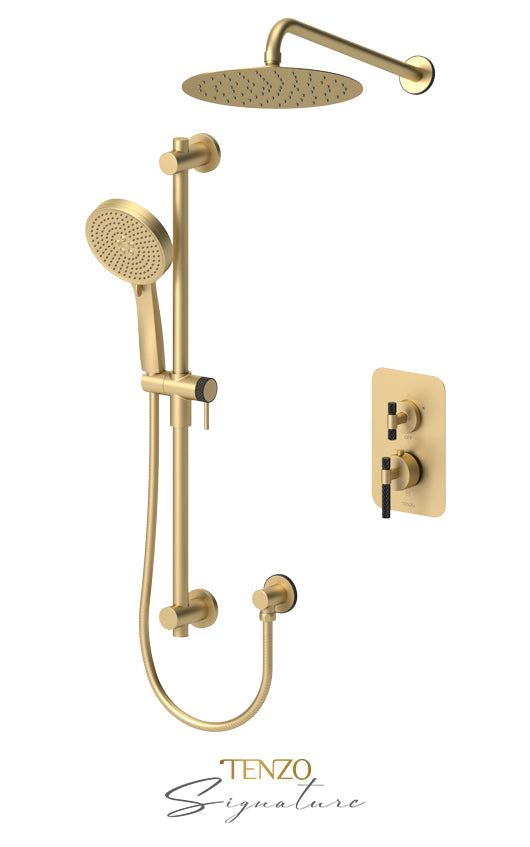 T-Box kit 3 fcts pres bal Bellacio-C brushed gold