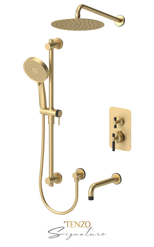 Tenzo Bellacio-F Pressure Balance Shower Trim 2-Function - image 2