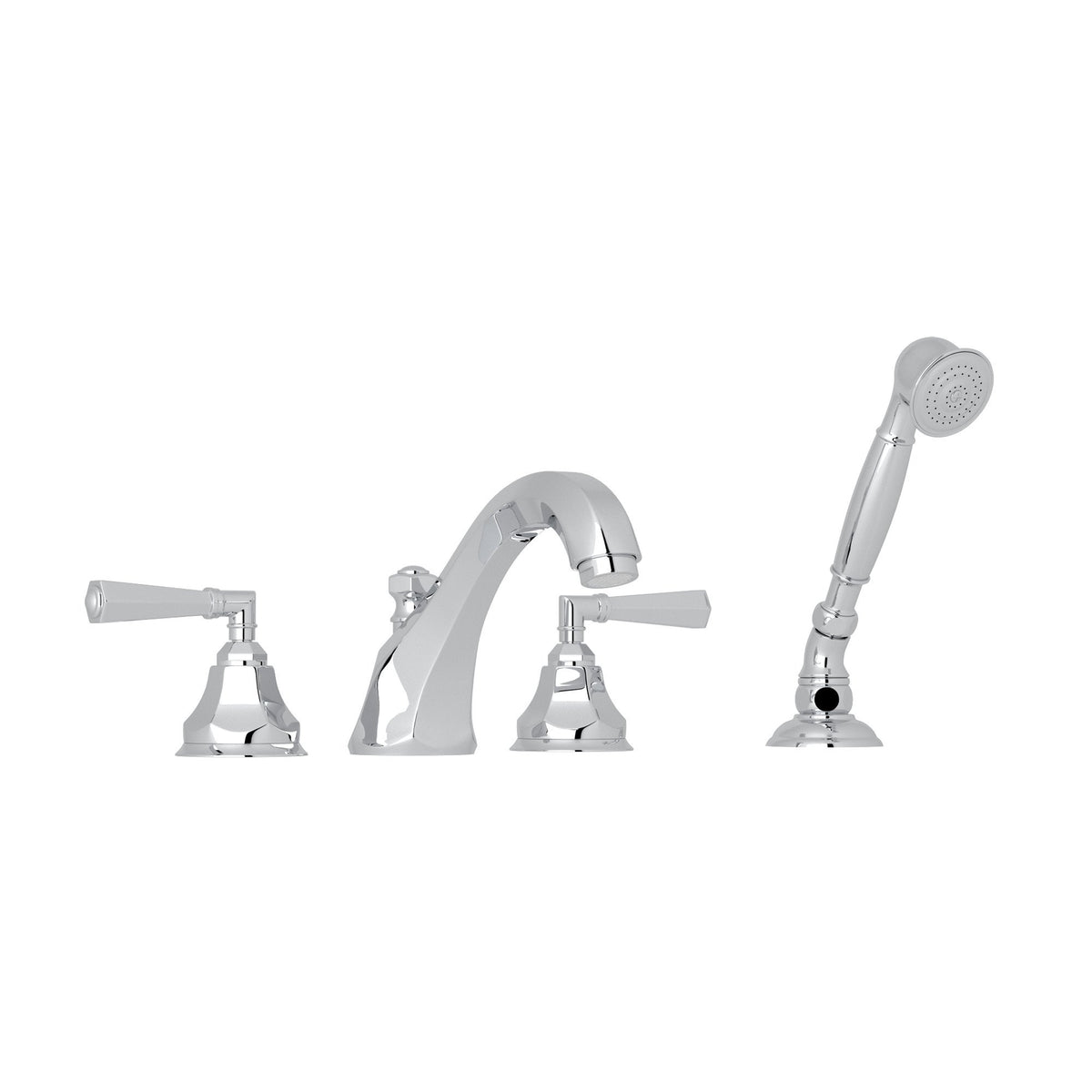ROHL Palladian 4-Hole Deck Mount Tub Filler A1904LM - image 1