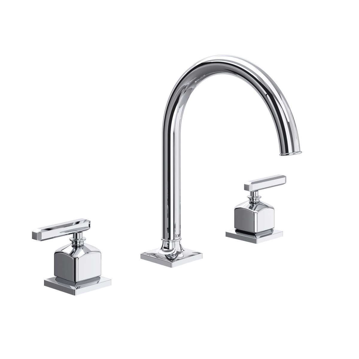 ROHL Apothecary Widespread Bathroom Faucet C-Spout AP08D3LM - image 2