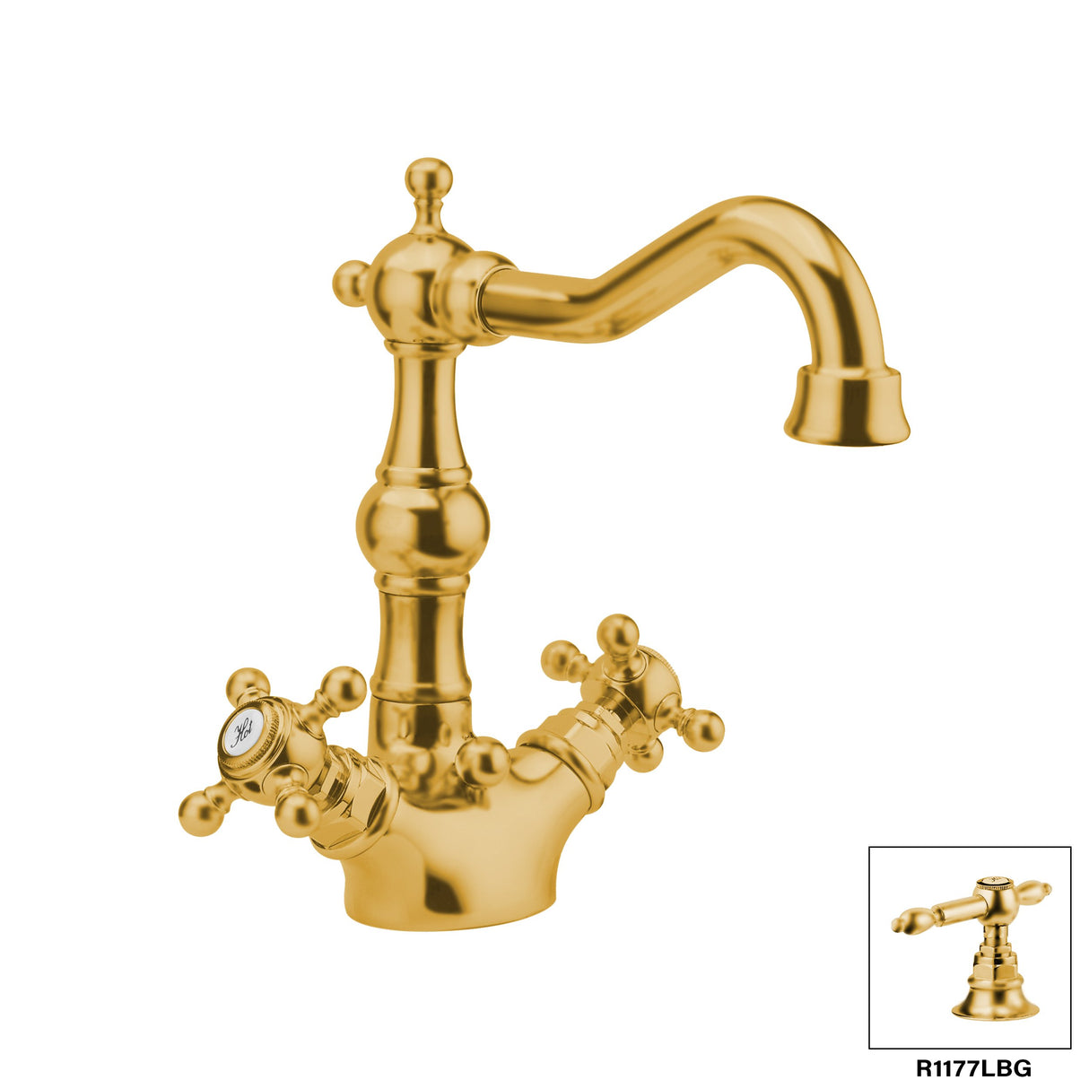 Single Hole Lav - drain included - Julia R1177
