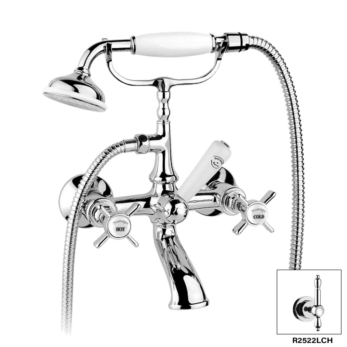 Wall Mount Tub Filler - Nostalgia R2522X
