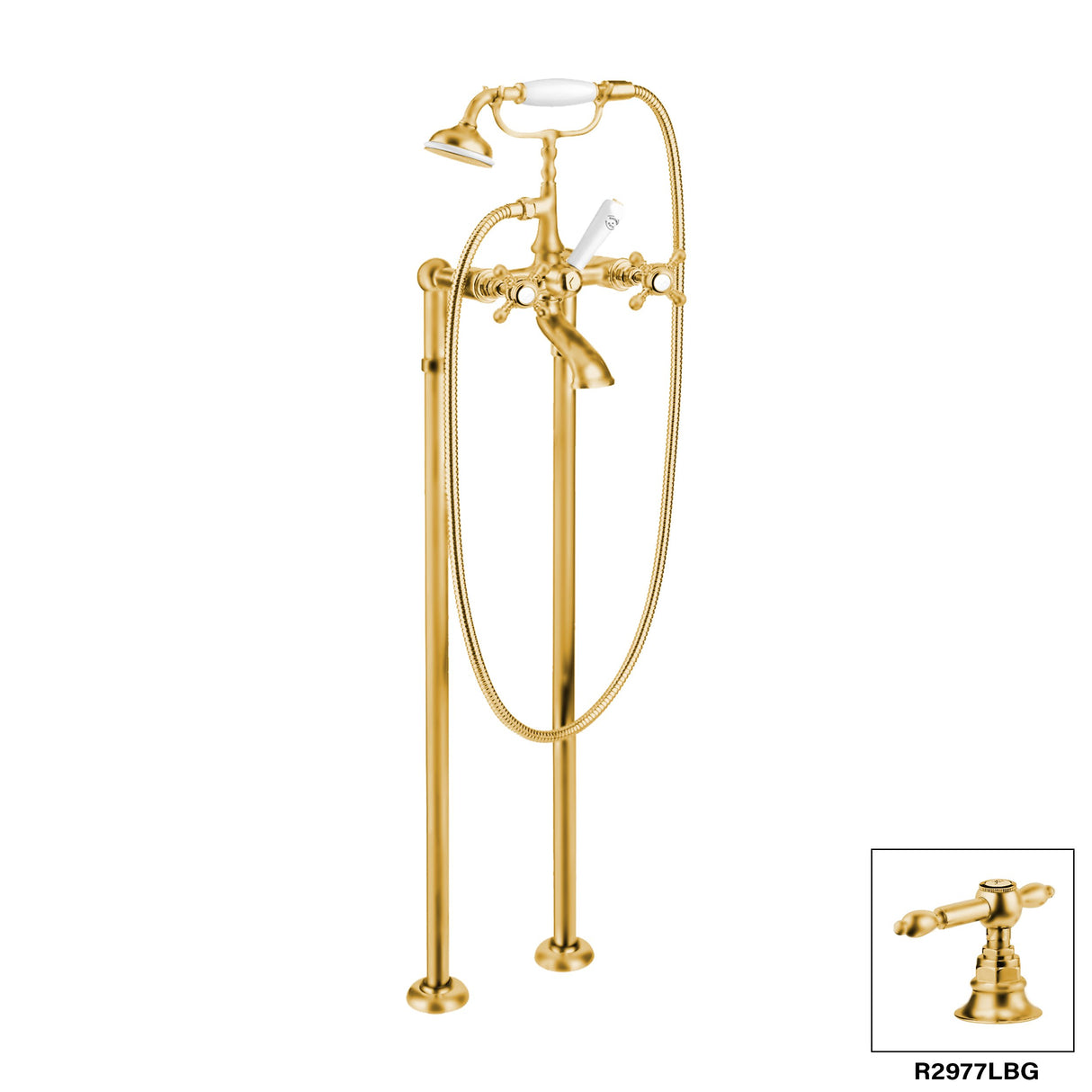 Floor Mount Tub Filler - Julia R2977