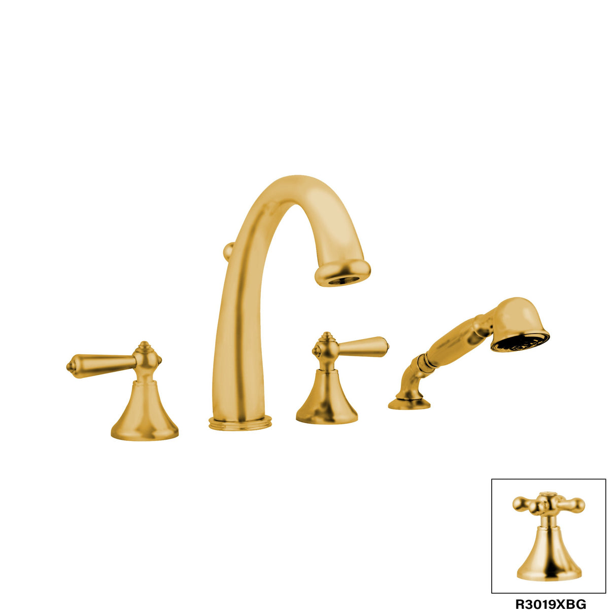 4 pc. Deck Mount - London R3019L