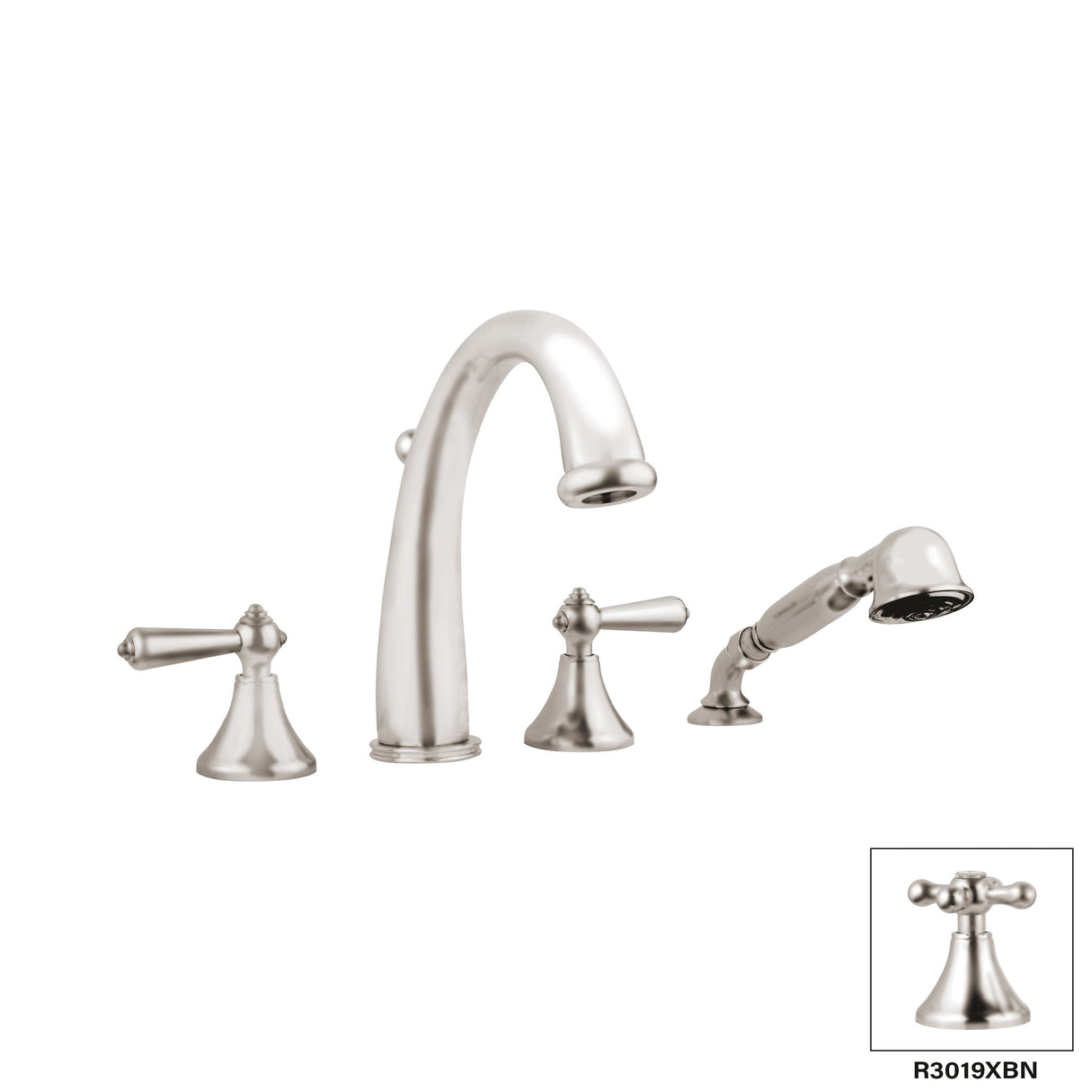 4 pc. Deck Mount - London R3019L