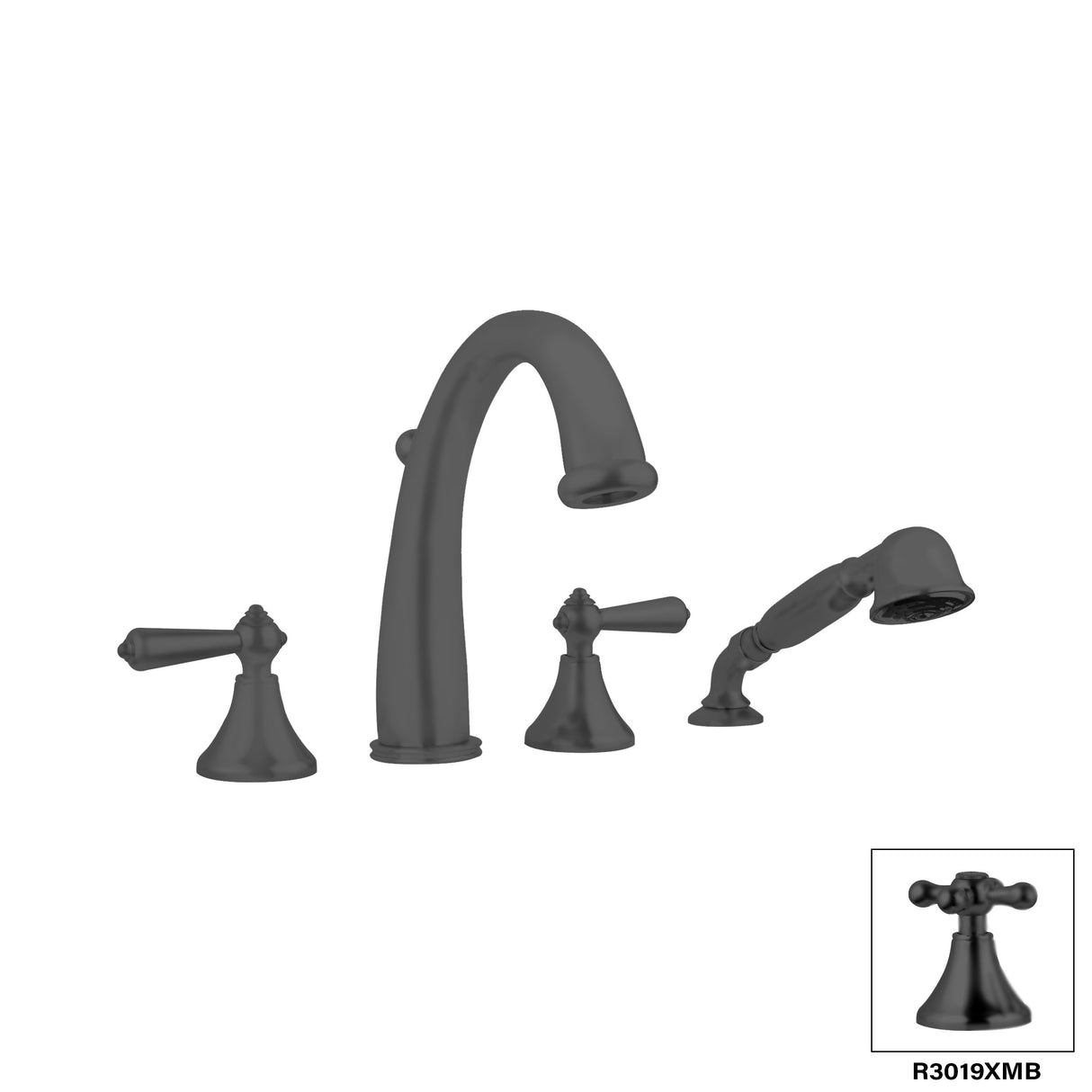 4 pc. Deck Mount - London R3019L