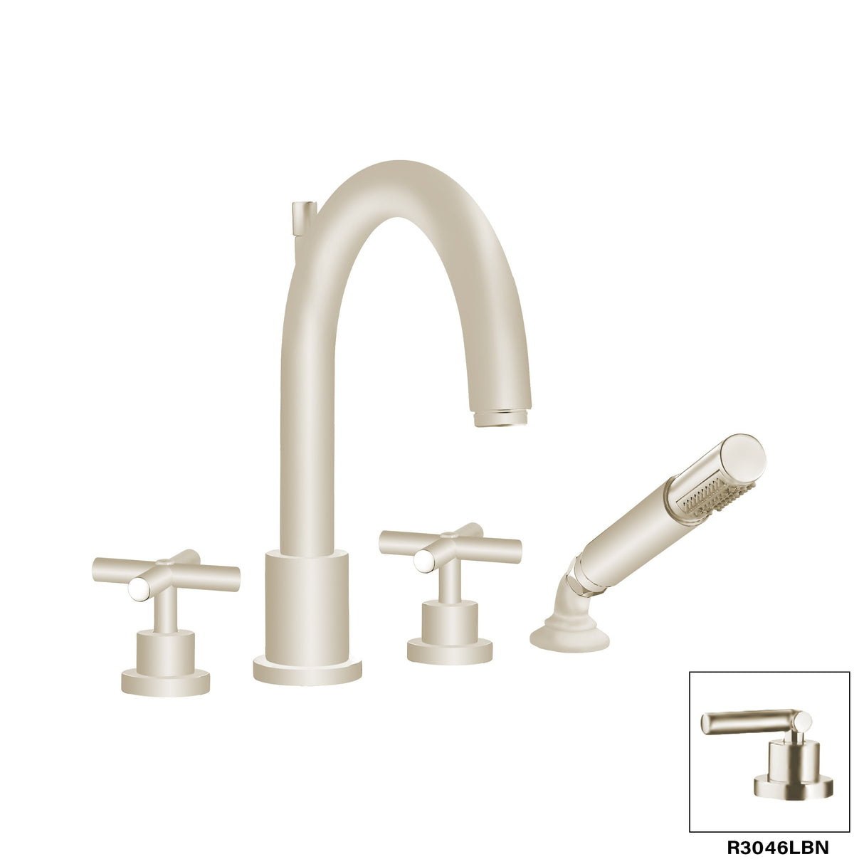 4 pc. Deck Mount - Tempo R3046X