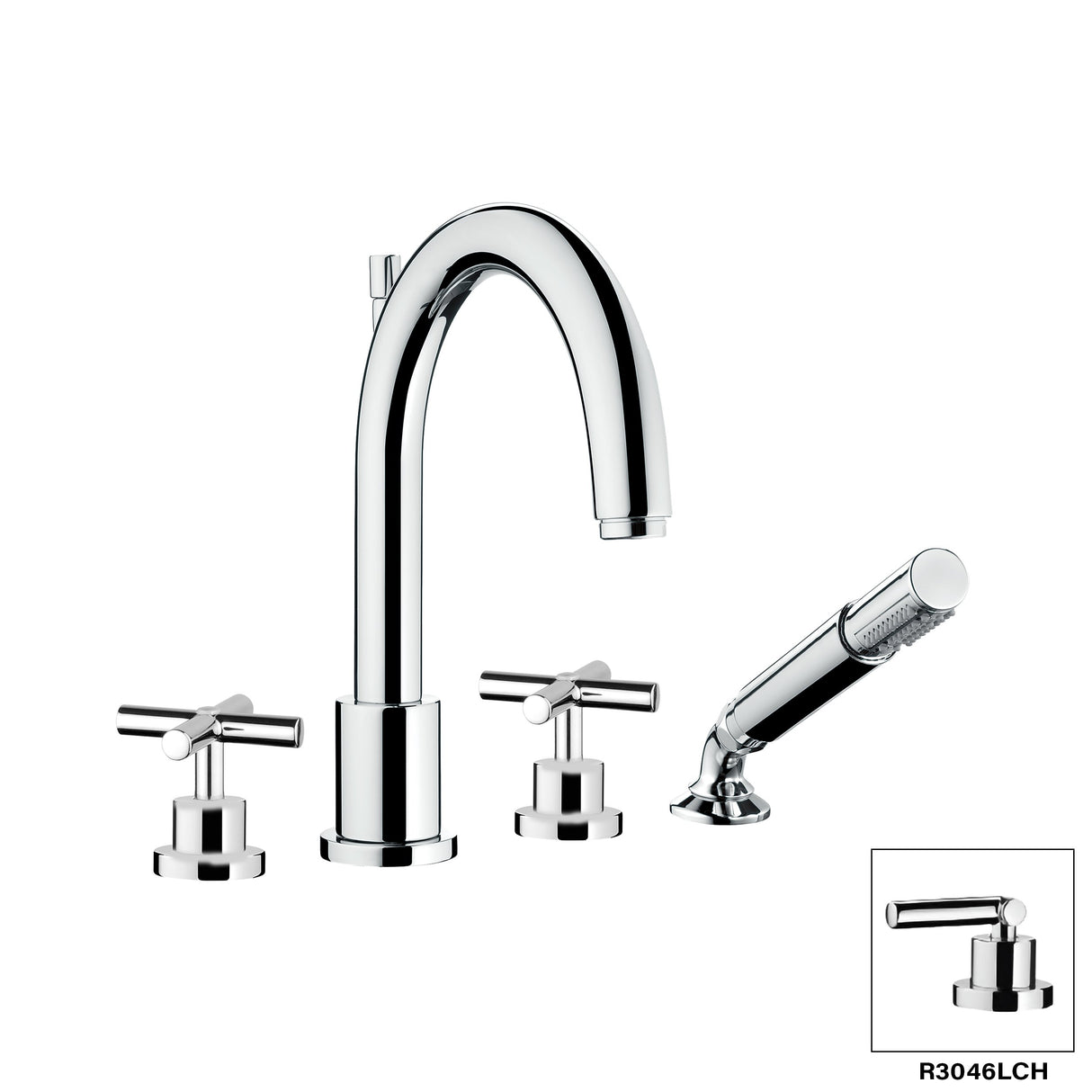 4 pc. Deck Mount - Tempo R3046X