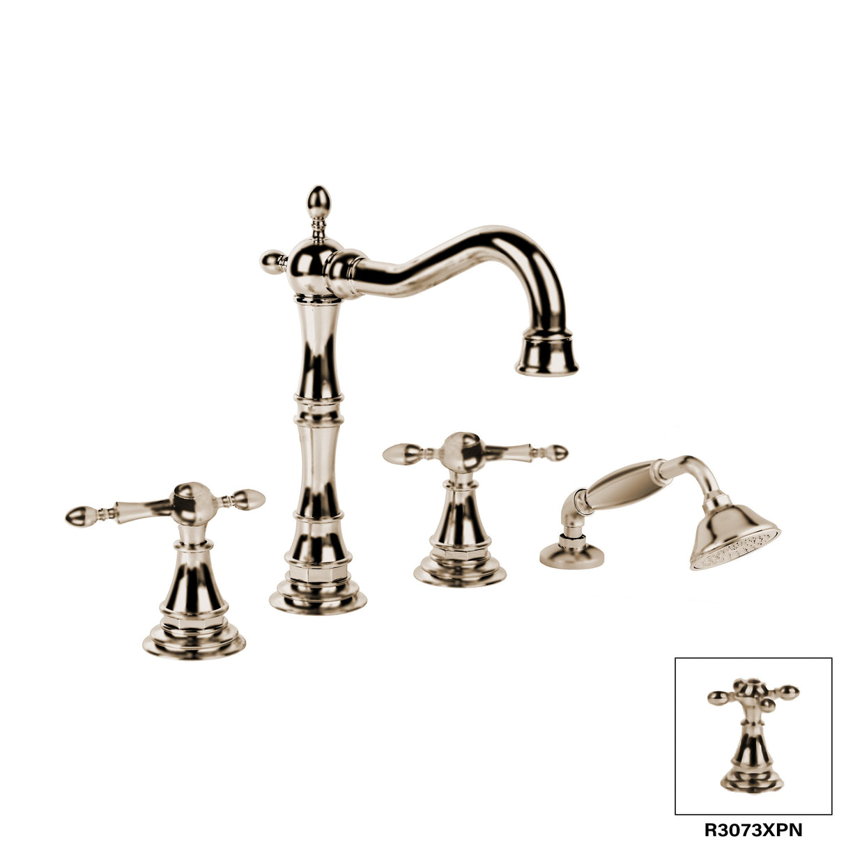 4 pc. Deck Mount - Chopin R3073L