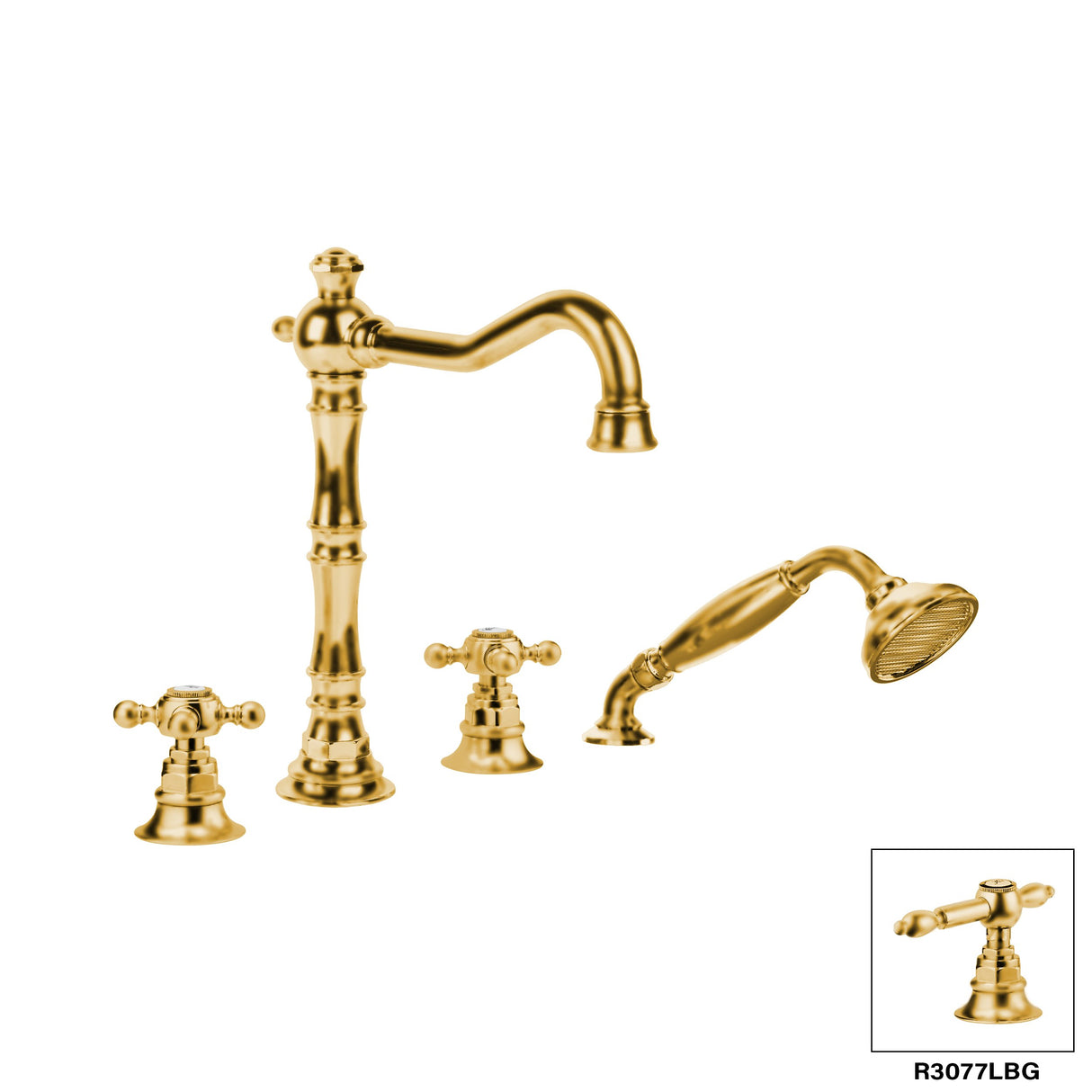 Julia Four Piece Deck Mount R3077L