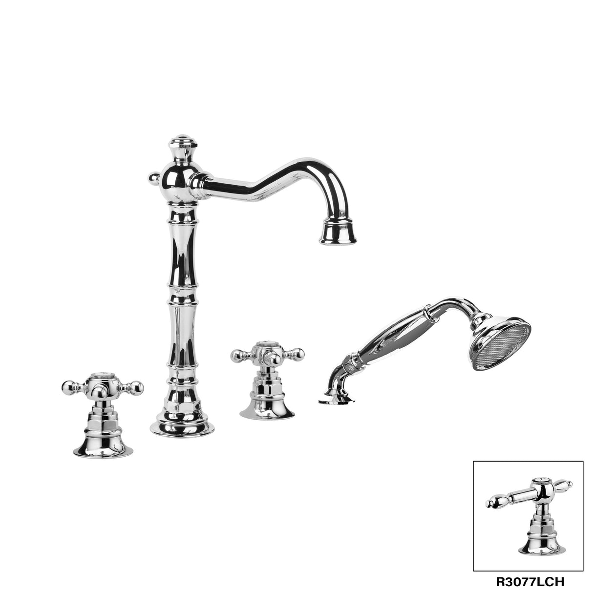 Julia Four Piece Deck Mount R3077L