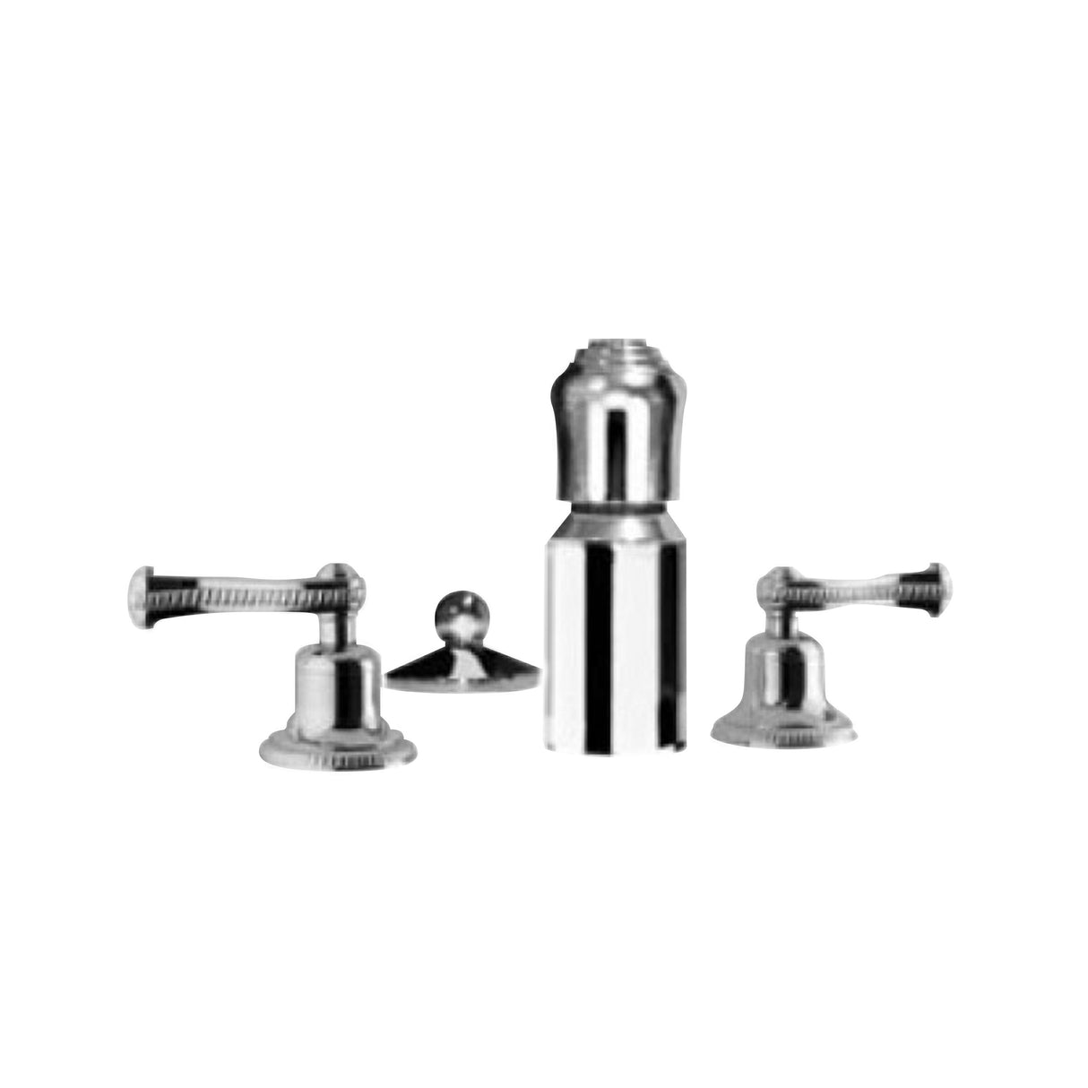 4 Hole Bidet Faucet - mechanical drain included - Classic R4236L