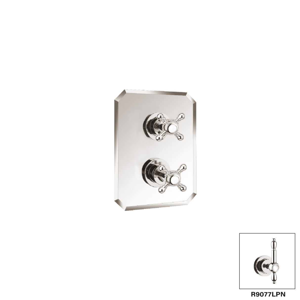 1/2” Thermostatic Valve with Shut-off - Julia R9077