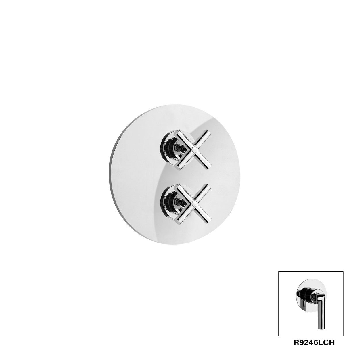 1/2” Thermostatic Valve with 2-Way Diverter - Tempo R9246X