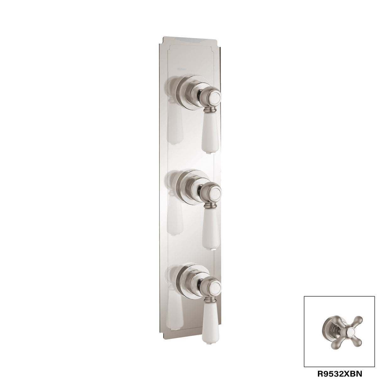 3/4 Thermostatic Valve 2 Shut Offs - Colonial R9532L