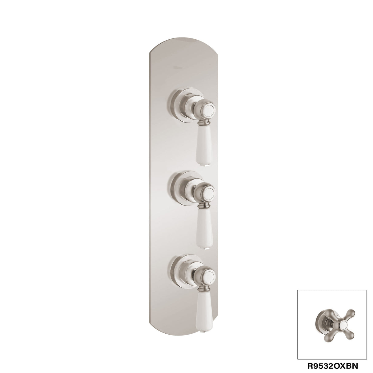 3/4 Thermostatic Valve 2 Shut Offs - Colonial R9532OL