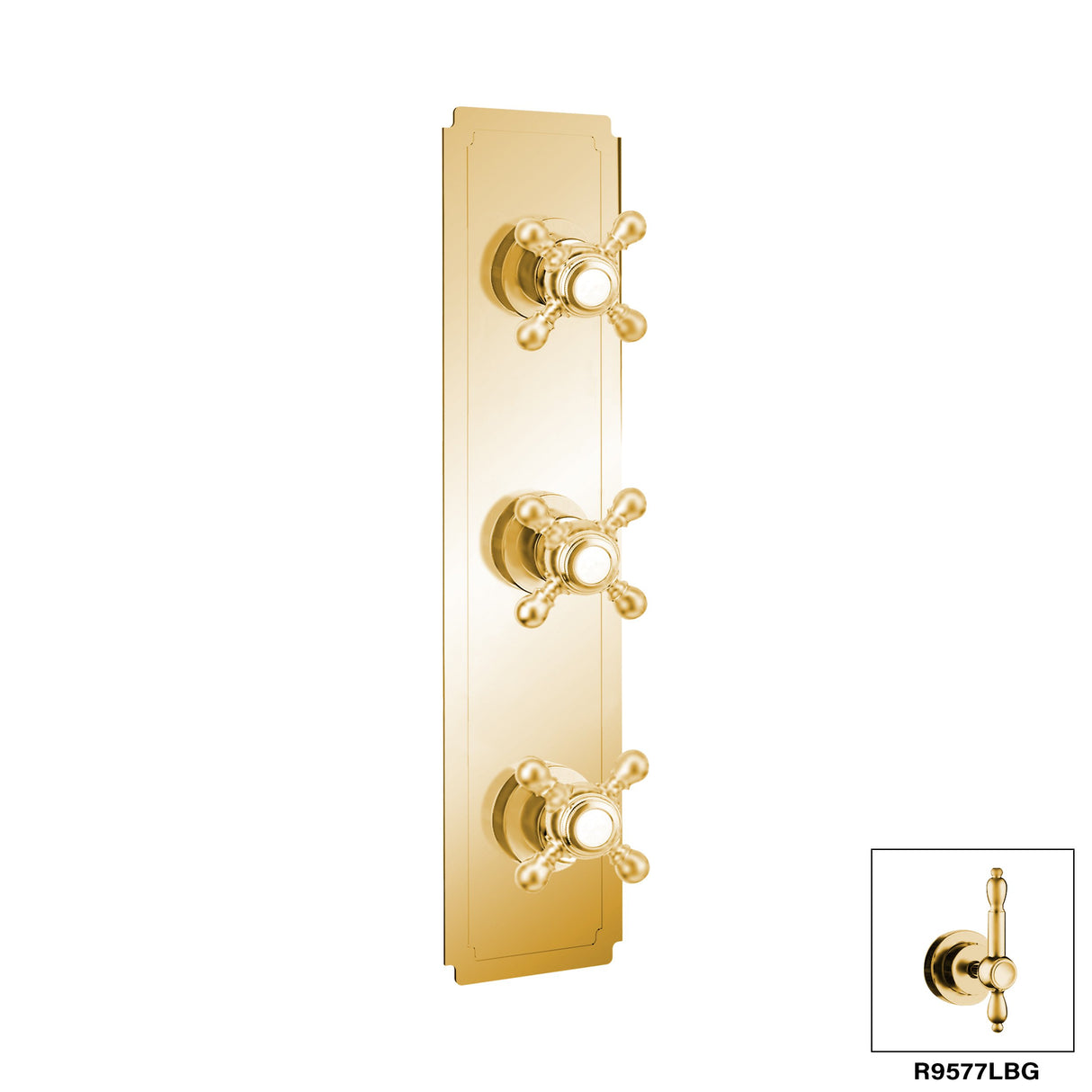 3/4 Thermostatic Valve 2 Shut Offs - Julia R9577