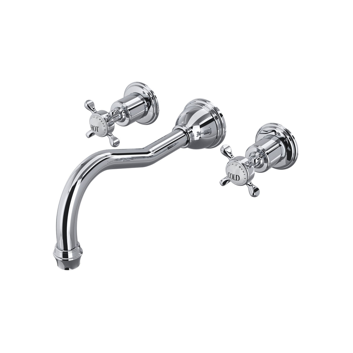 Edwardian Wall-mount Tub Filler