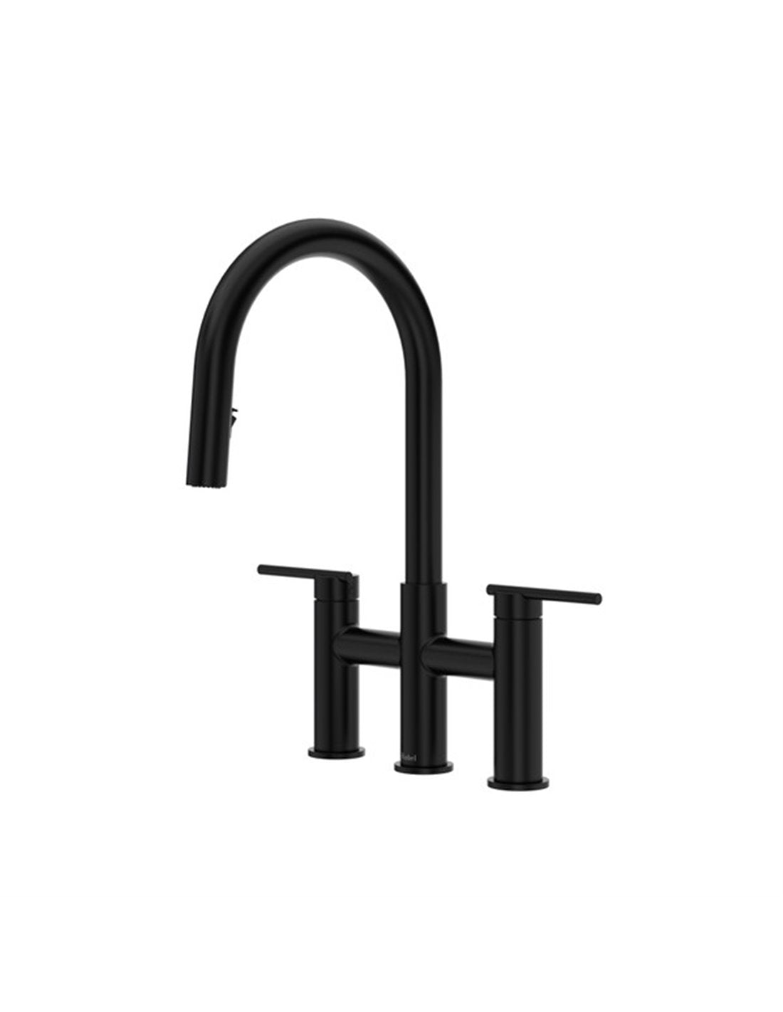 Riobel Lateral Bridge Pull-Down Kitchen Faucet LT400 - image 2