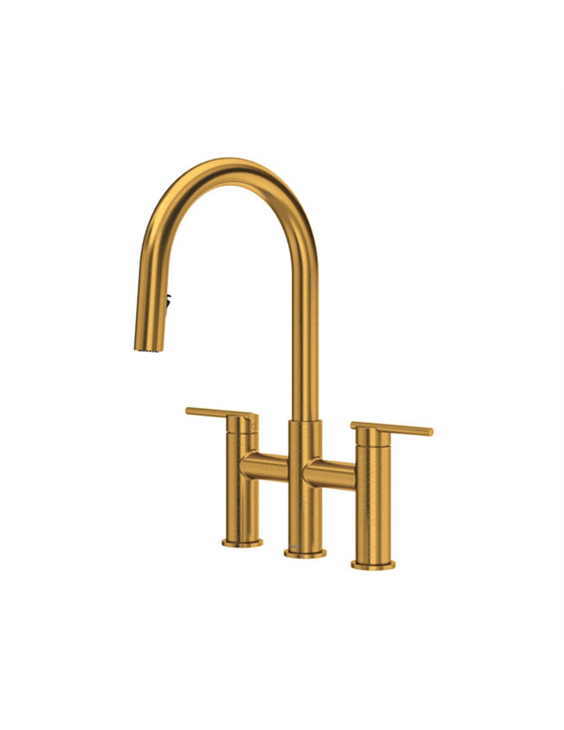 Riobel Lateral Bridge Pull-Down Kitchen Faucet LT400 - image 1
