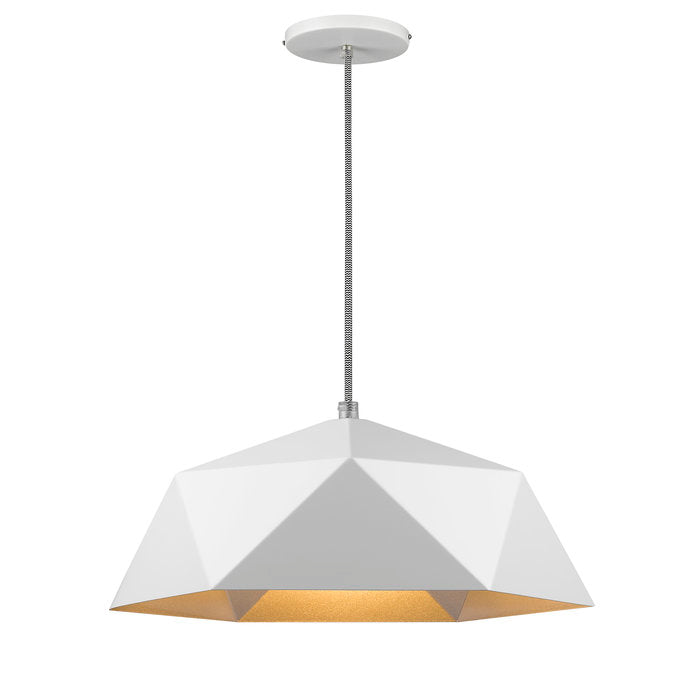 Single Pendant Lighting YS7702-1PM-WH