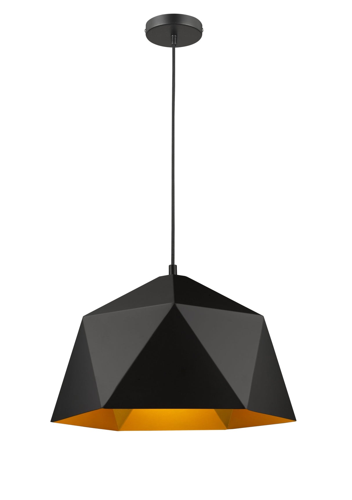 Single Pendant Lighting YS7702-1PB-BK