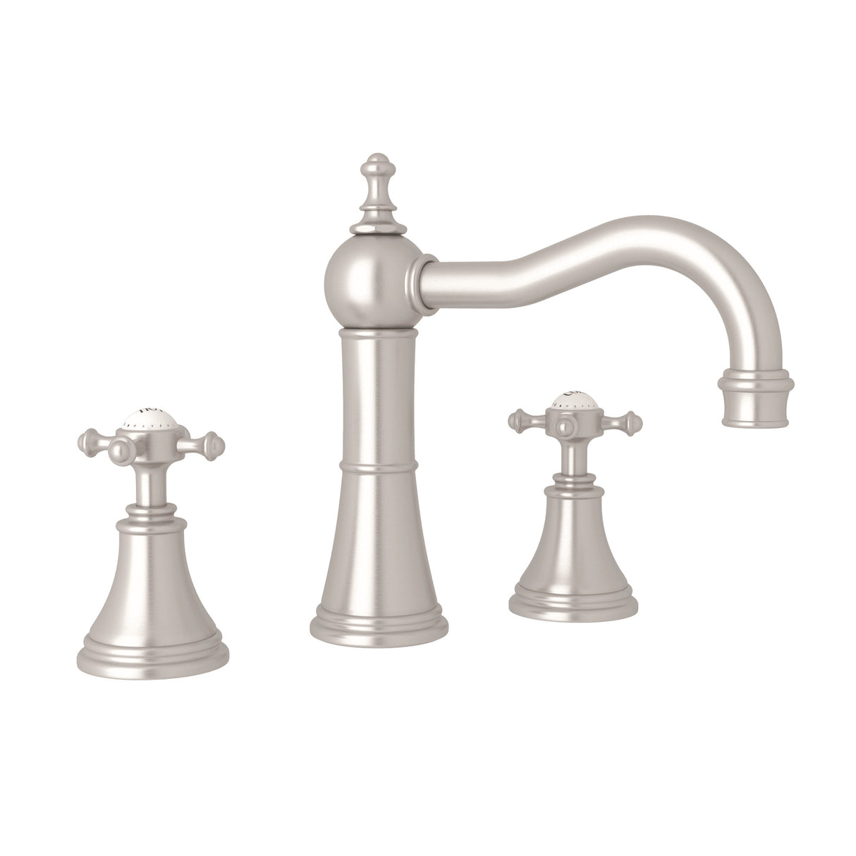 Georgian Era Widespread Lavatory Faucet With Column Spout