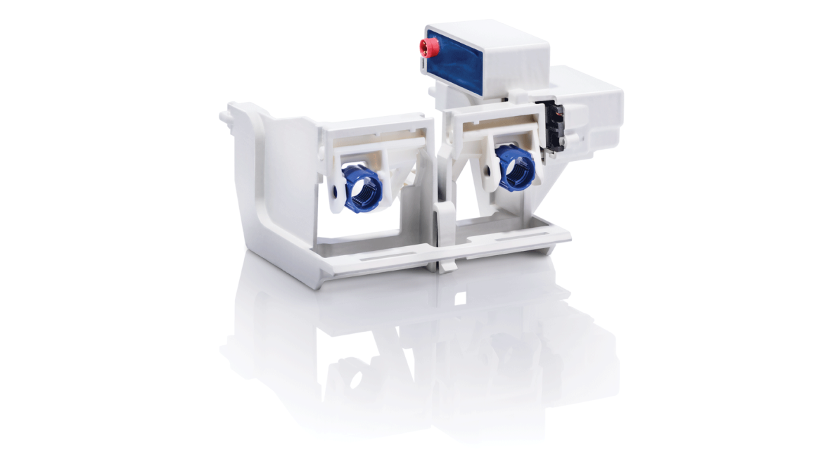 Sanitary flush control unit, 12V mains power, for Sigma 2x6 in-wall systems