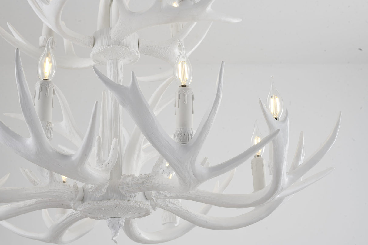 Antler Pendant IL03WHITE