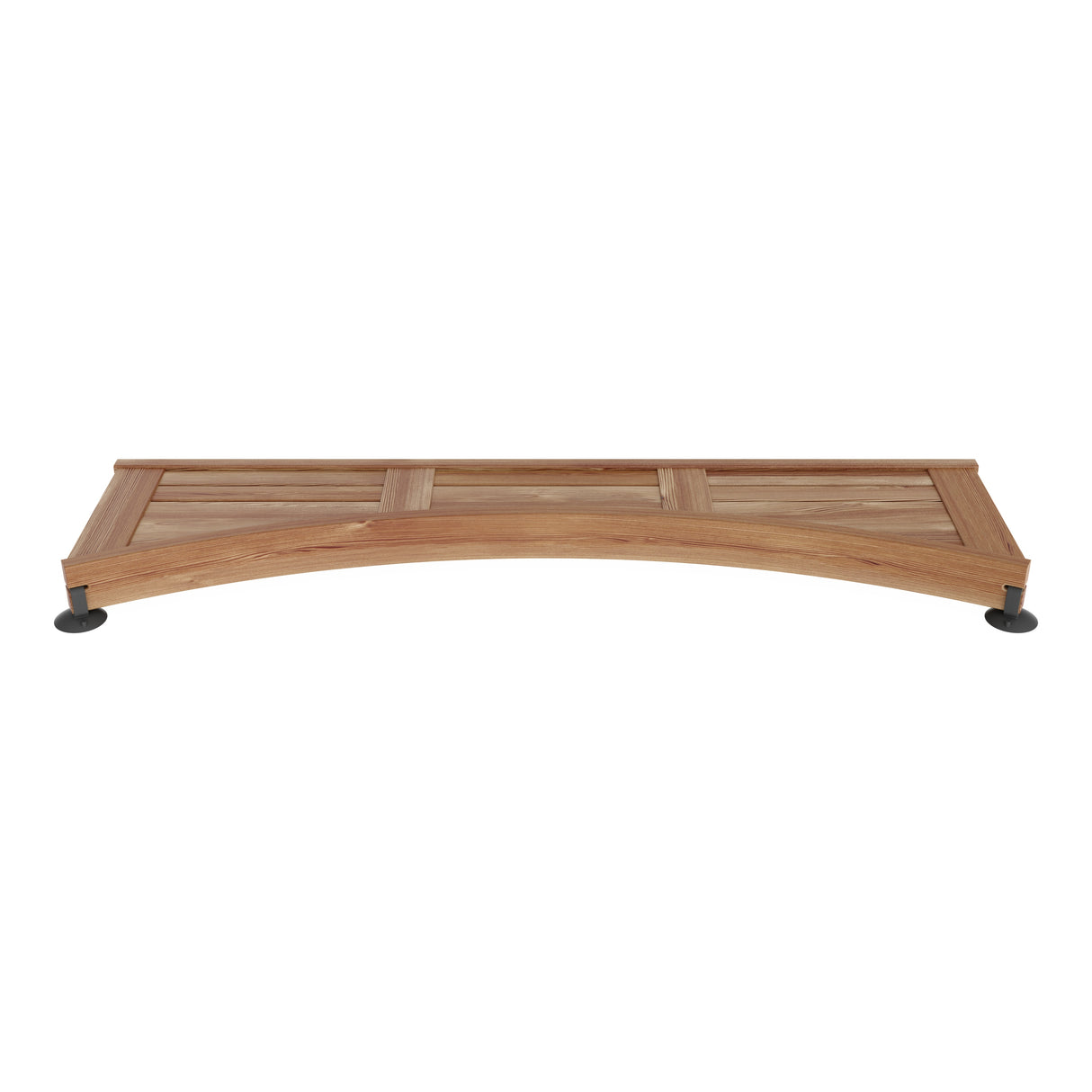 Arched Teak Shower Seat 48