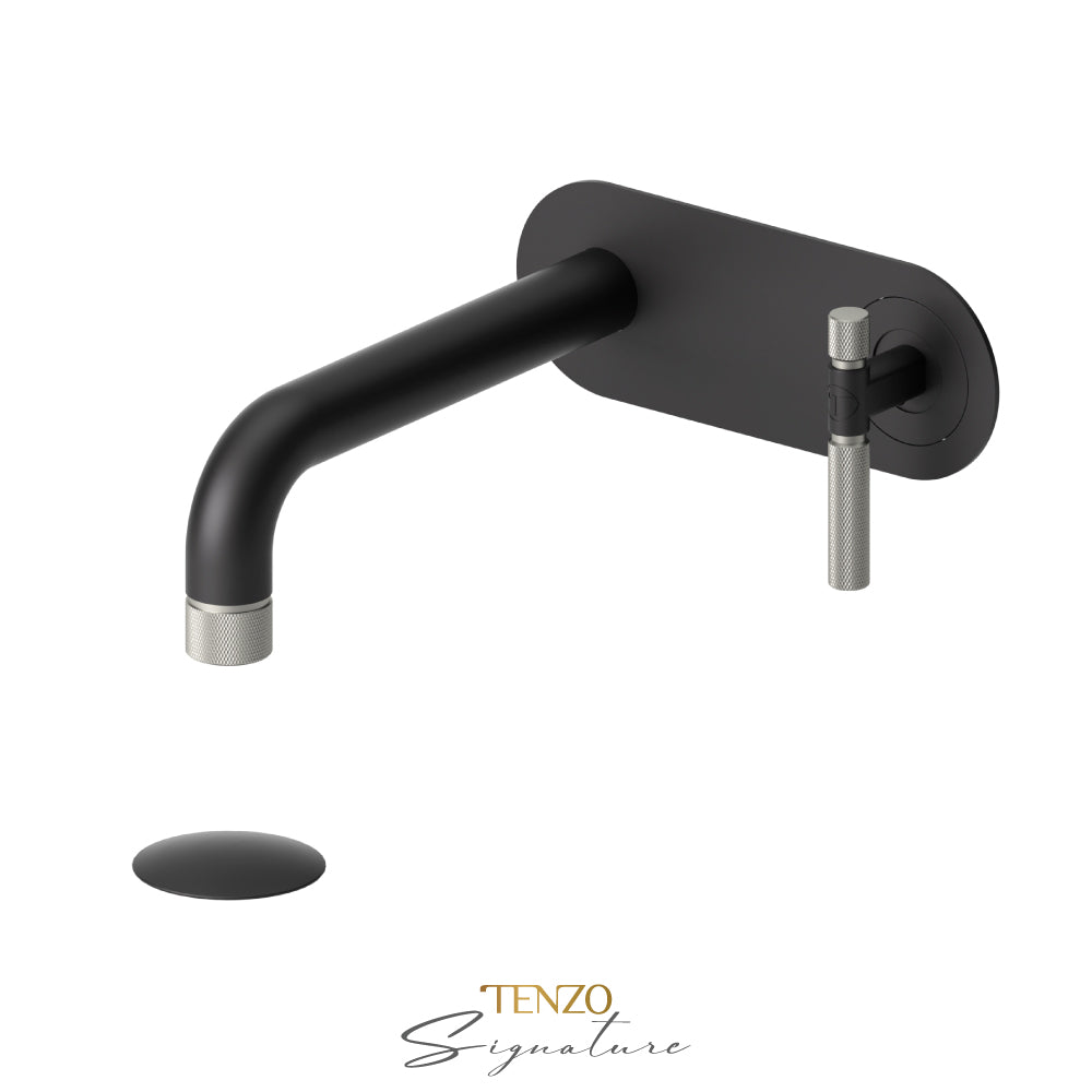 Tenzo Bellacio-F BE15 Matte Black / Brushed Nickel