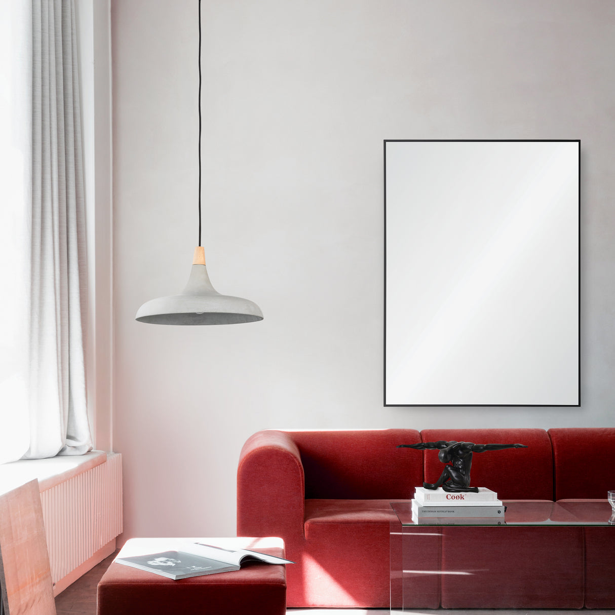 RAIZEL 30" W x 40" H x 0.5" D