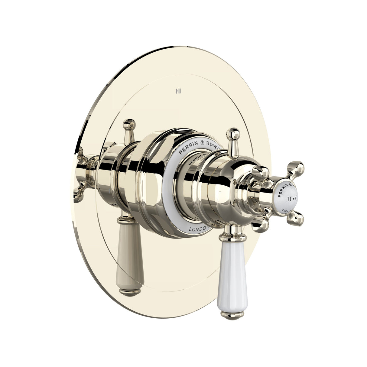 Edwardian 2-way Type T/P (thermostatic/pressure balance) coaxial patented trim