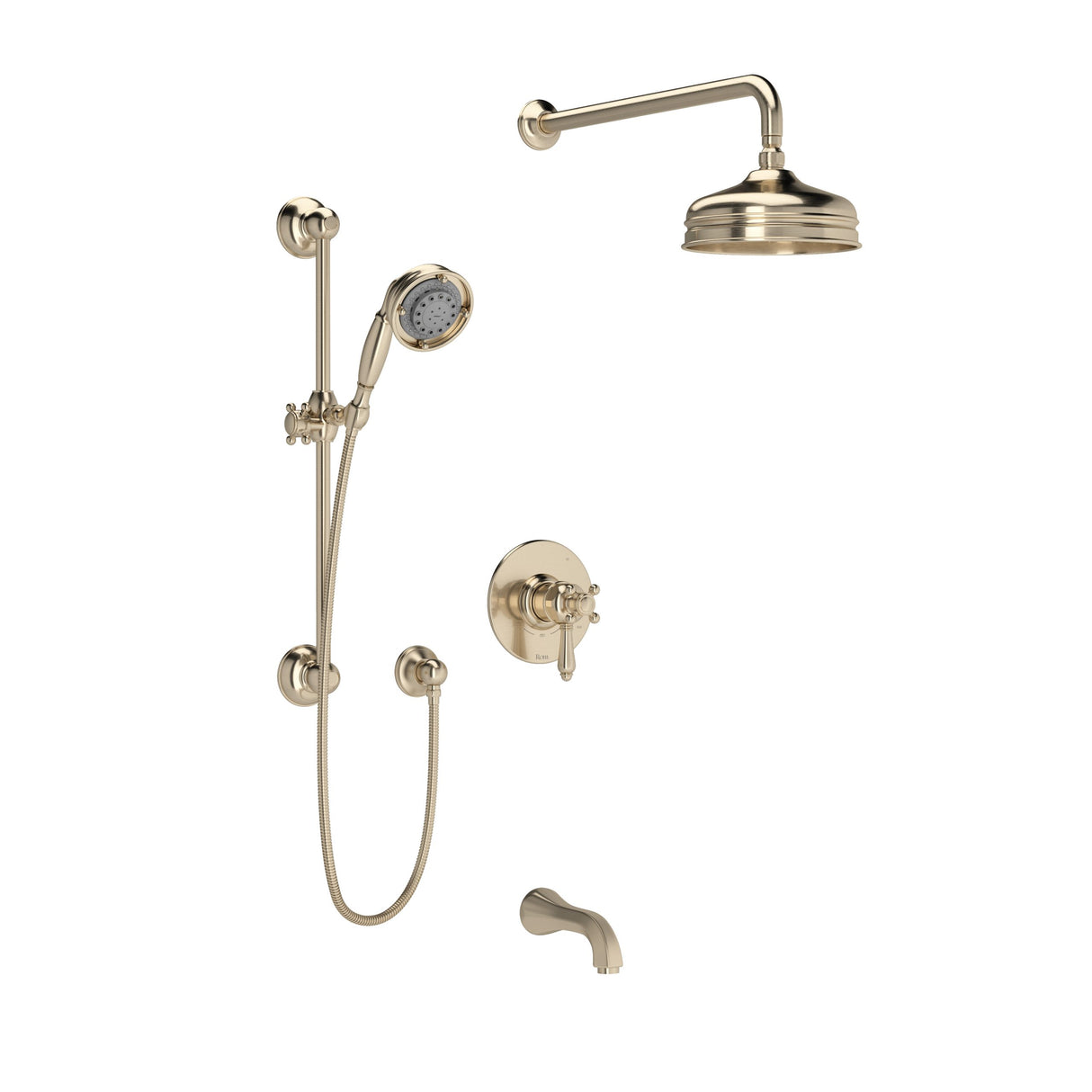 ROHL Acqui Wall Mount Tub Spout Kit TKIT1345AQLM - image 4