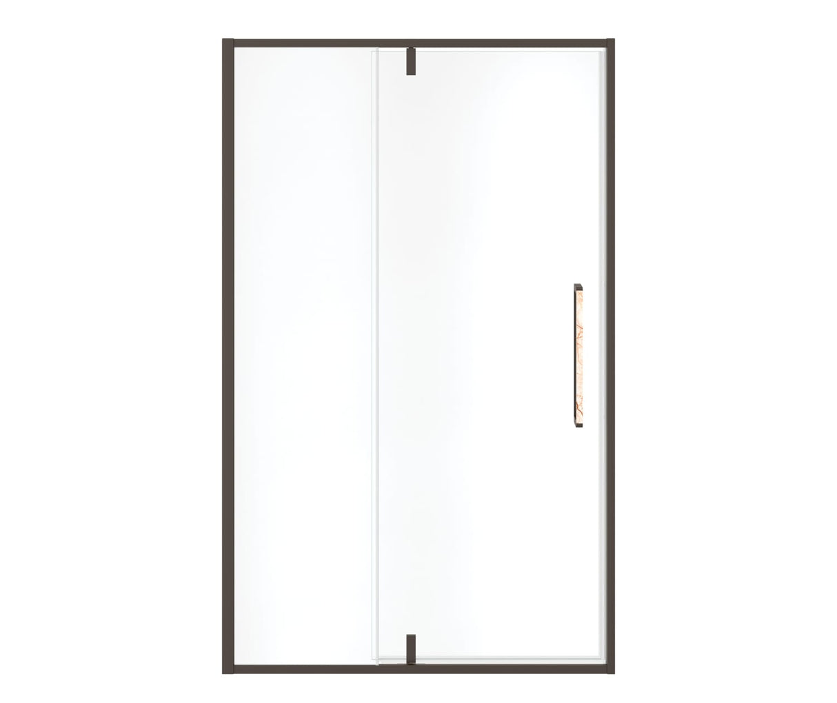 Uptown 45-47 x 76 in. 8 mm Pivot Shower Door for Alcove Installation with Clear glass in Chrome