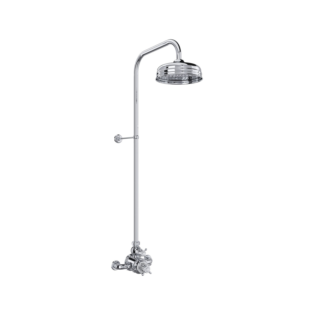 Edwardian 3/4 inch Exposed Wall-Mount Thermostatic Shower System