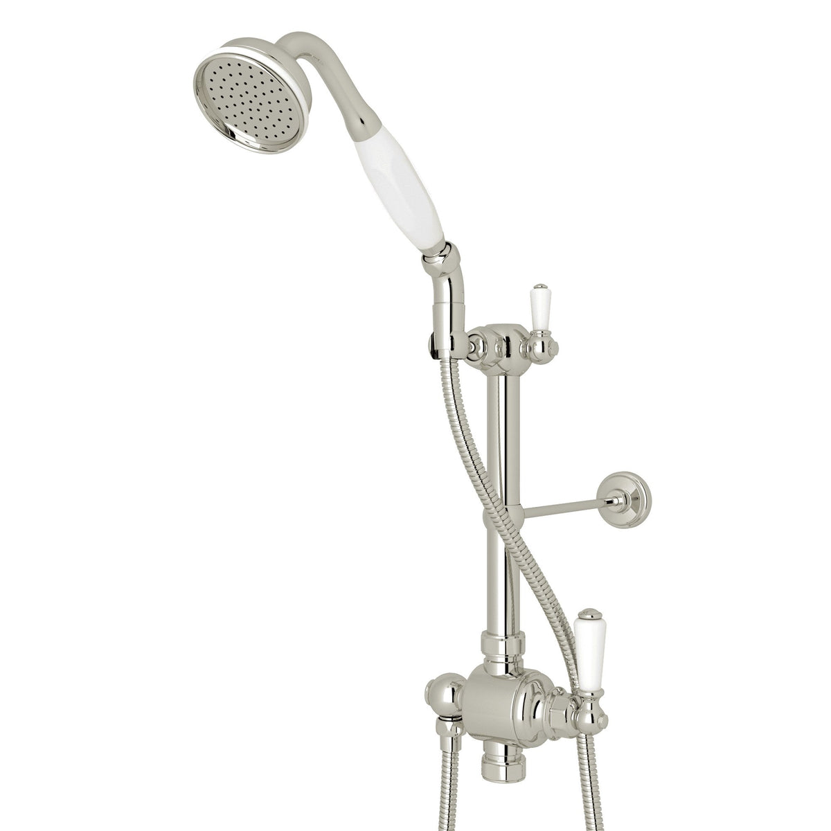 ROHL Edwardian Riser Diverter with Handshower U.5373N - image 4