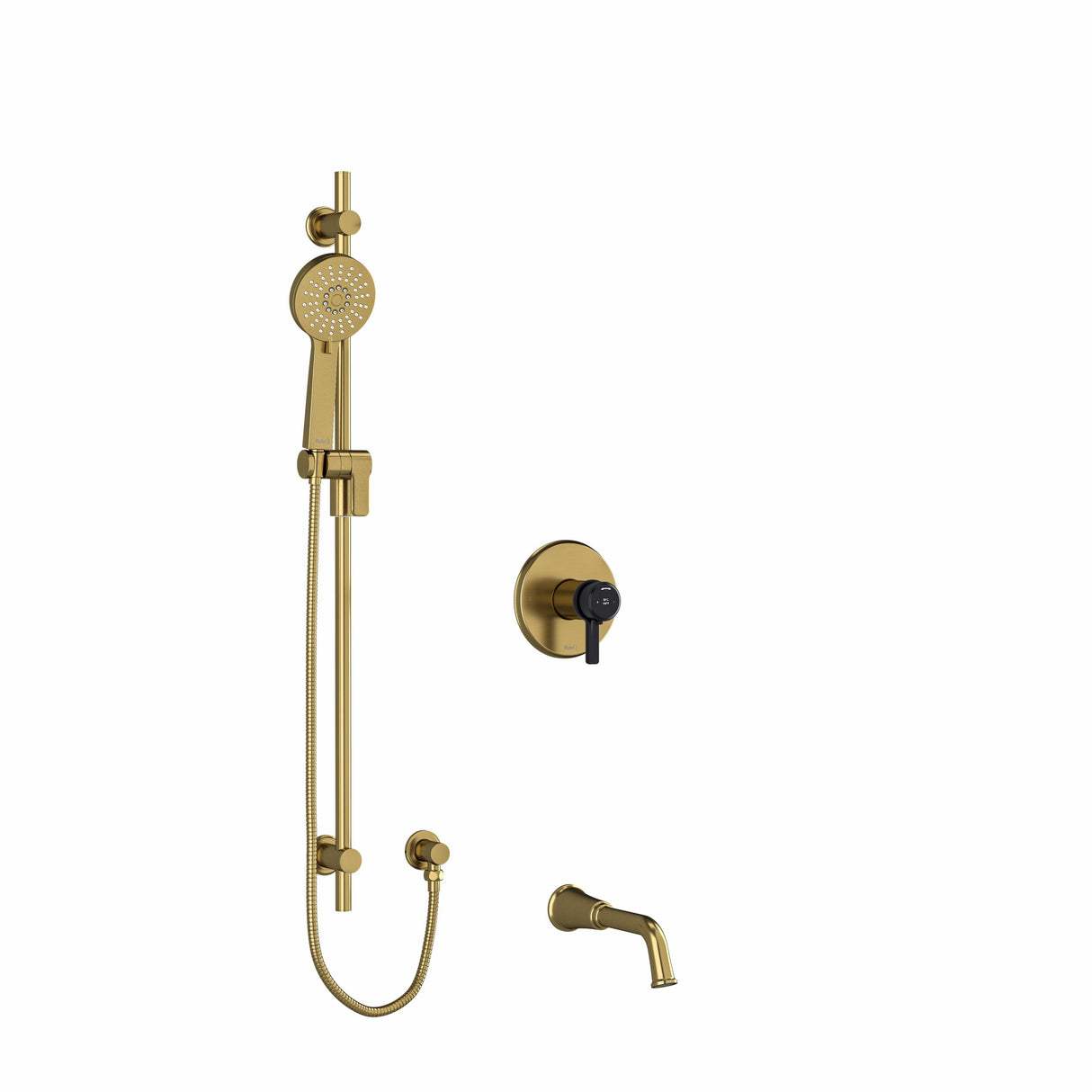 Riobel 2-Way Coaxial Shower System with Hand Shower - image 2