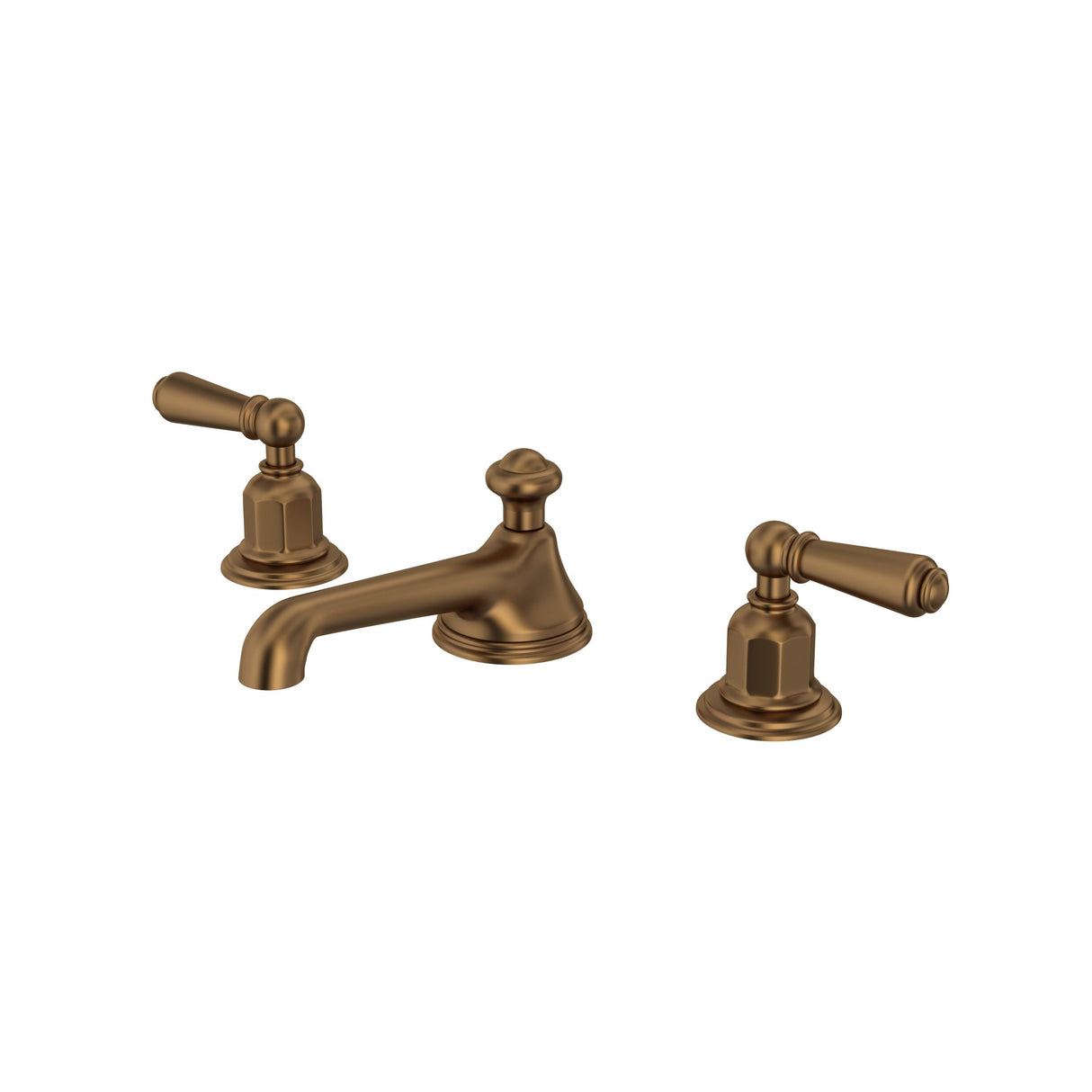 Edwardian Widespread Lavatory Faucet With Low Spout