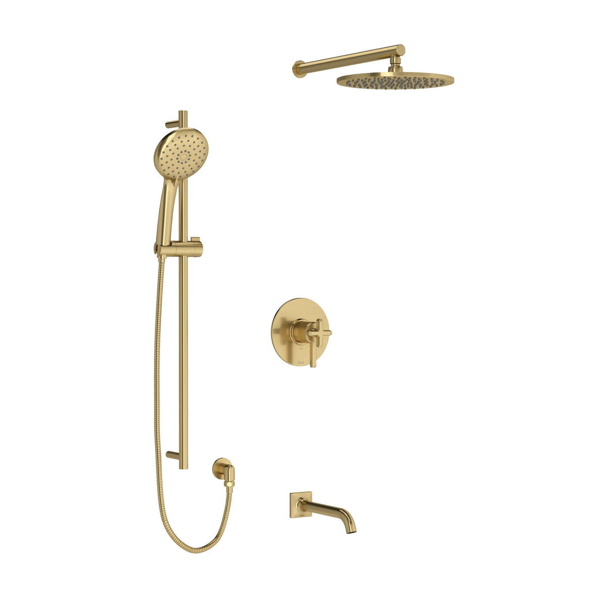 ROHL Apothecary Wall Mount Tub Spout Kit TKIT1345AP - image 1