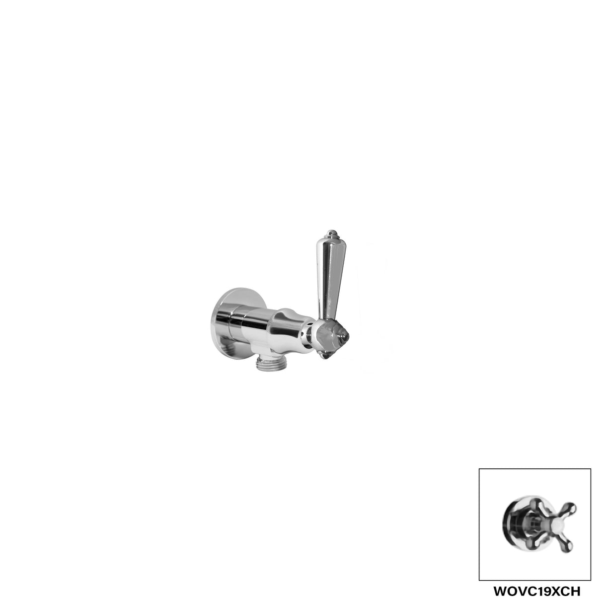 Wall Outlet With Built In Shut Off - London WOVC19L