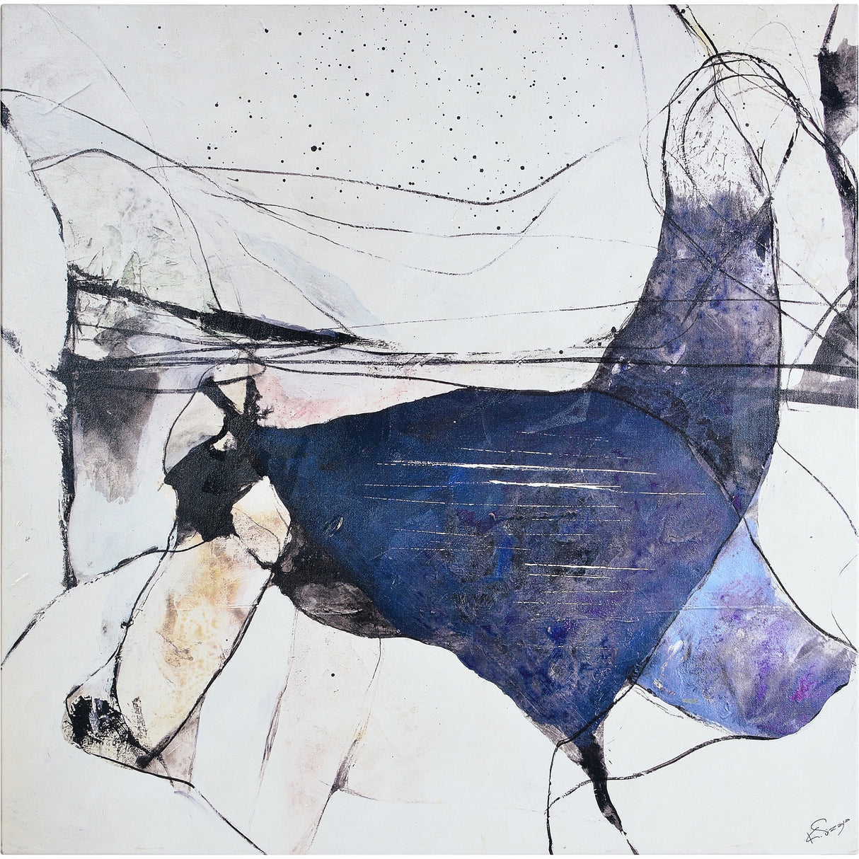 Salvador 40" W x 40" H x 1.5" D